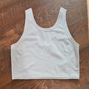 Lululemon Athletica Ribbed Tank Top - white